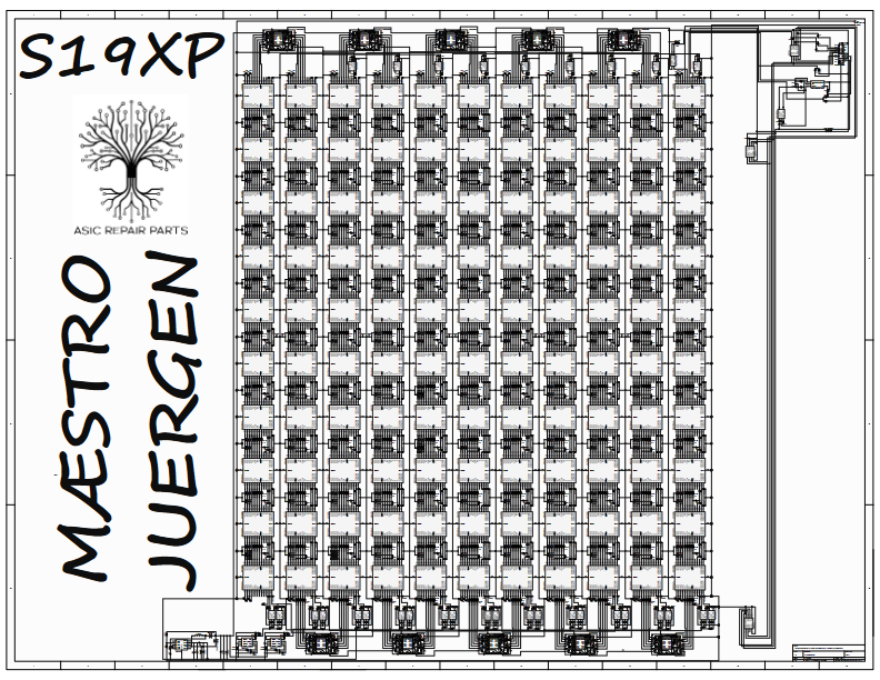 S19XP & S21 Hash Board Schematic Posters