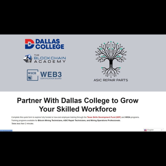 Dallas College in person ASIC Repair Workshop